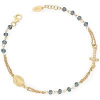 Bracciale Amen Rosari in Argento Cristallo BROGBLZ3